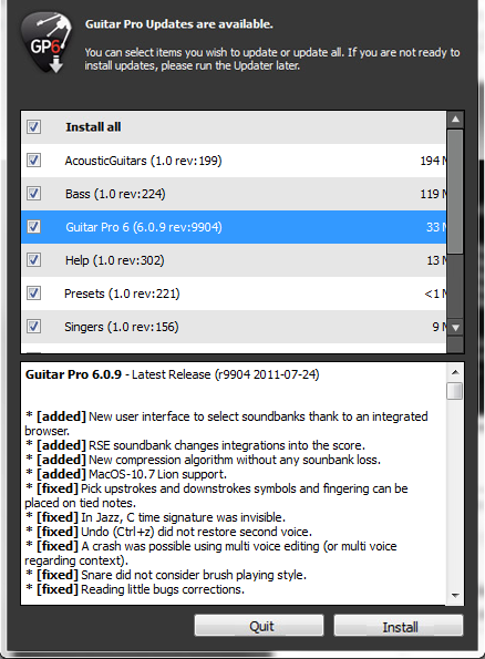 gp6 user id and key id